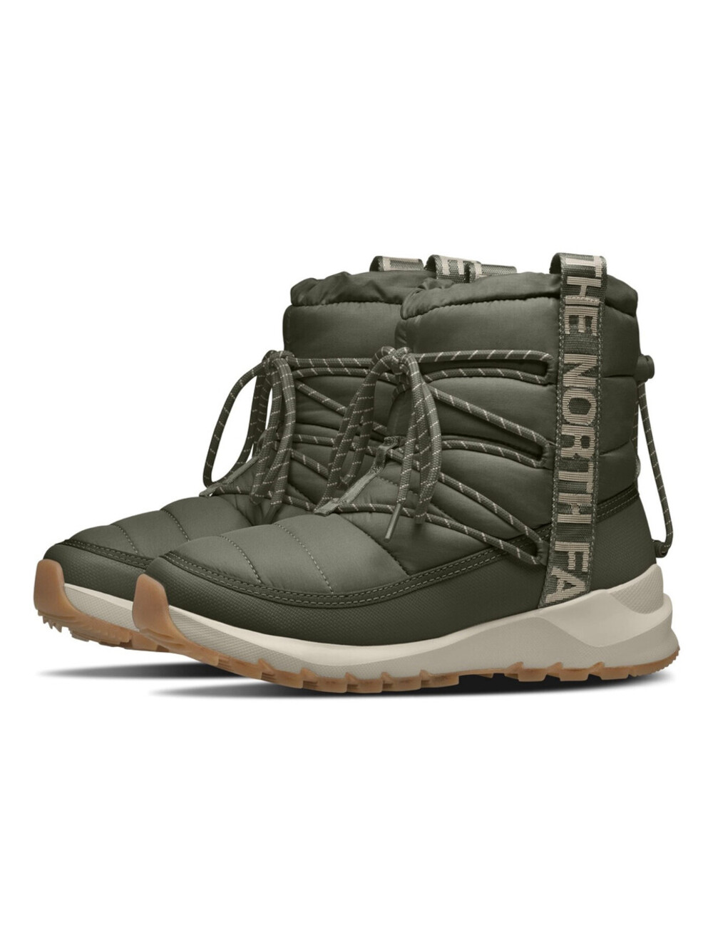THE NORTH FACE Women's Thermoball lace up, Taupe, 11